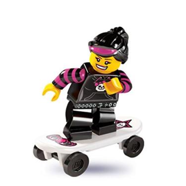 Imagem de LEGO 8827 Minifigures Series 6 - Minifigure Skater Girl x1 Loose