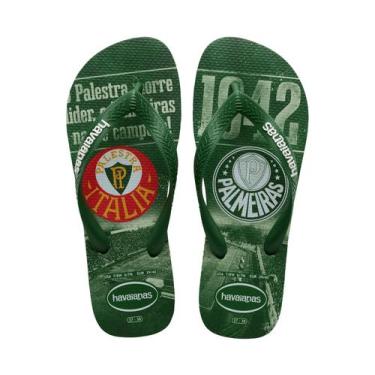 Imagem de Chinelo Havaianas Top Times Palmeiras 1942 Original , 37/38