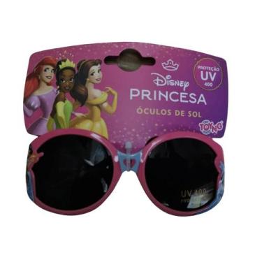 Imagem de Óculos de Sol Escuro Princesas Infantil Feminino Toyng