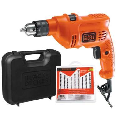 Imagem de Furadeira de Impacto Black+Decker TM500KBR 3/8 Pol. 127V 560W com Male