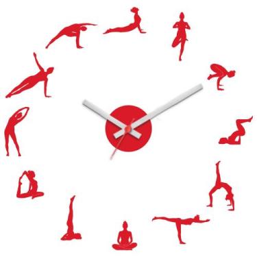 Imagem de Relógio De Parede Fitness Academias Pilates Musculação - Intempo Desig