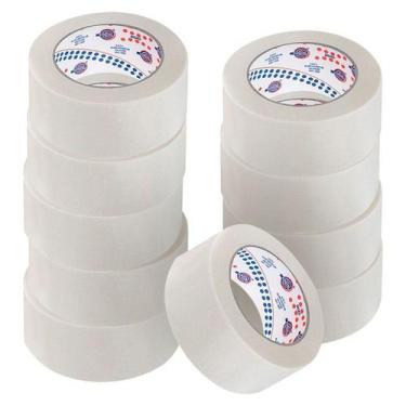 Imagem de Kit 10 Fita Crepe 48mm x 50m  Eurocel