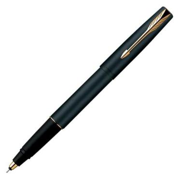 Imagem de Caneta Rollerball Parker Frontier Preto Com Dourado