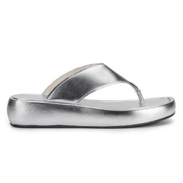 Imagem de Sandalia Feminina Flatform Chinelo De Dedo Papete Tamanco - Betina Bec