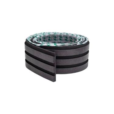 Imagem de Painel Ripado Laminado De Eva Autocolante Rpdol 10cm Linha Urban Black 2,5 Metros Rpdol 15