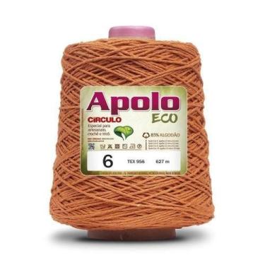 Imagem de Barbante Apolo Eco 6 Círculo 600g - 4445 Tangerina - CIRCULO
