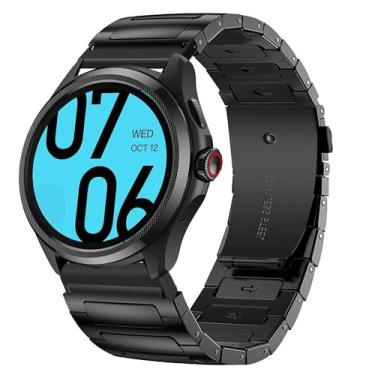 Imagem de Compatível com pulseiras Ticwatch Atlas, 22 mm, 24 mm de aço inoxidável sólido compatível com relógio inteligente Ticwatch Atlas, Pro 5 Enduro, Pro 5, Pro 3 Ultra, Pro, Pro S, Pro 4G, E2, S2