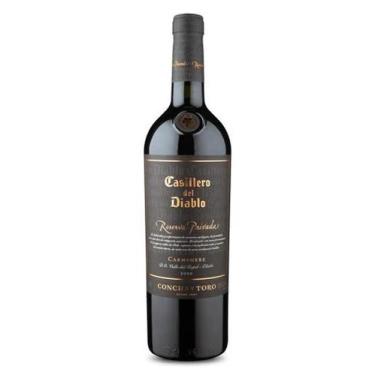 Imagem de Vinho casillero del diablo reserva privada tinto carmenere
