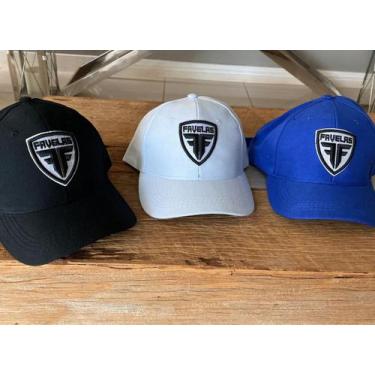 Imagem de Bone preto , azul , branco - Favelas 