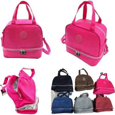 Imagem de Bolsa Lancheira Térmica 2 Compartimentos Quente E Frio Y2179 - Yida, V