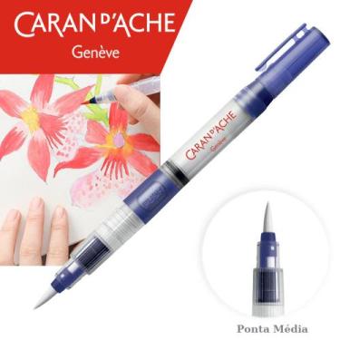 Imagem de Pincel Reservatório Caran D'Ache WaterBrush Ponta Média - CARAN DACHE