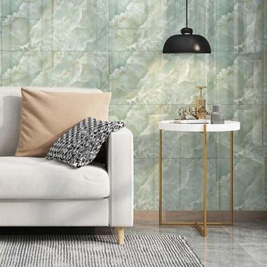 Imagem de 20 Placas Adesivas de Parede 30x60cm 3d Autocolante Mármore Branco Esm