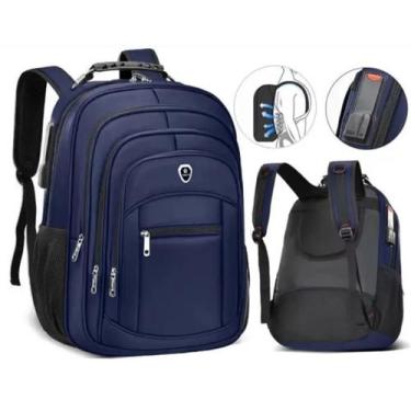 Imagem de Mochila Executiva Notebook Masculina Feminina Reforçada Faculdade Trab