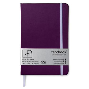 Imagem de Caderno Sem pauta taccbook Púrpura 14x21 Ríg.