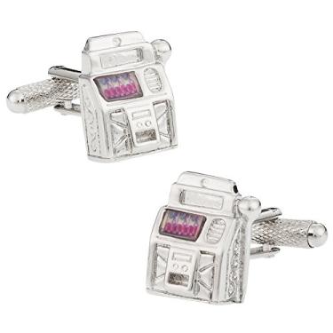 Imagem de Abotoaduras de máquina com compartimento para apresentação Cuff-Daddy