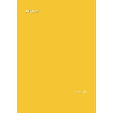 Imagem de ABNotes Dot Grid 4M L B5 Yellow: Quaderno per bullet journal con griglia a puntini distanti 4mm – Taccuino puntinato/punteggiato – Giallo a tinta unita – Leggero con 100 pagine