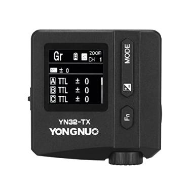 Imagem de Yongnuo Gatilho transmissor de flash sem fio YN32-TX TTL 2.4G compatível com câmera Sony, HSS 1/8000s TTL/M/Multi