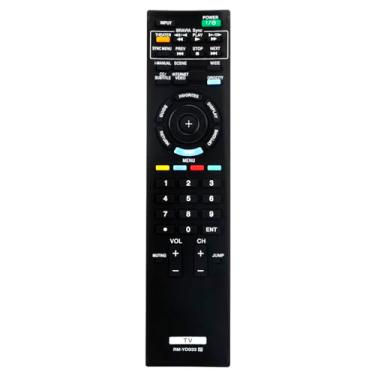 Imagem de Controle remoto de substituição RM-YD033 compatível com Sony Bravia TV KDL-46EX711 KDL-55EX710 KDL-46EX713 KDL-55EX711 KDL-46HX701 KDL-55HX701 KDL-32EX308 KDL-60EX701 KDL-22EX308 KDL-44 6EX701