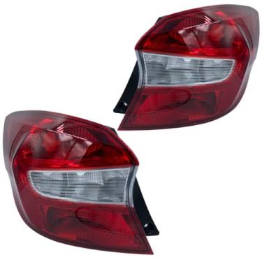 Imagem de Par Lanterna Traseira Ford Ka Hatch 2015 Á 2018 Cristal