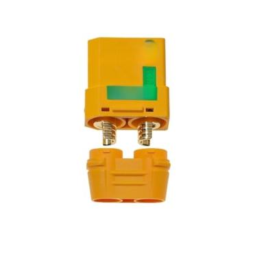 Imagem de 5 Peças Originais, Xt90s, Plugue De Aeromodelismo, Conector De Sobrecarga De Faíscas A/n/ti Com Resistência, Bateria De Lítio/tt/ery, Cabeça Feminina; XT90S-F