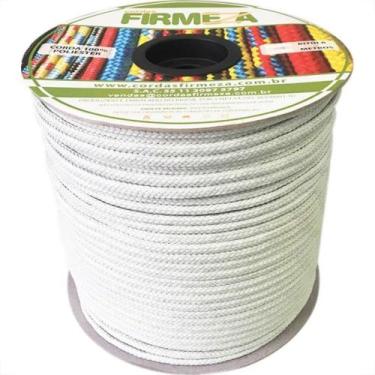 Imagem de Corda Poliester Firmeza Carretel Branca 10Mm/165M 20599