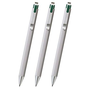 Imagem de Sakura Craypas GBR204#30(3) Caneta esferográfica de tinta gel, placa esferográfica, iD, preto floresta, 0,4 mm, 3 peças