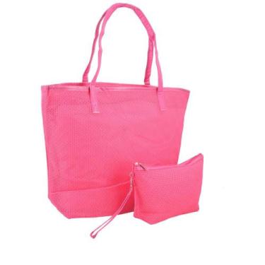 Imagem de Bolsa de Ráfia Marilsa Bauarte, Pink