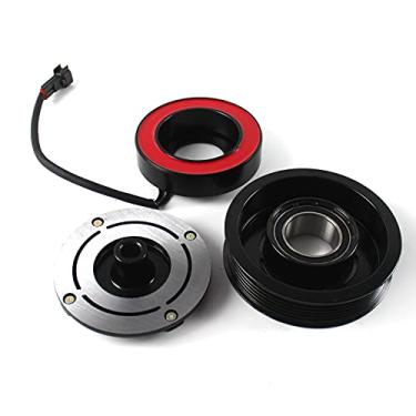 Imagem de YEEDAKY Kit de embreagem de compressor de ar A/C, conjunto de embreagem A/C para Ford Explorer 2011-2015 3,5 litros motor ar condicionado compressor peças automotivas de reposição