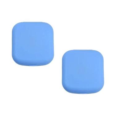 Imagem de Mini Estojo Portátil para Lentes de Contato - Colorido com Kit de Arma