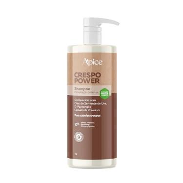 Imagem de APSE Shampoo Crespo Power Hidratação Intensa | Limpeza Suave e Nutrição Profunda para Cabelos Crespos | 1000ml