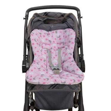 Imagem de Capa para Carrinho de Bebe - Laura Baby, Soninho Rosa