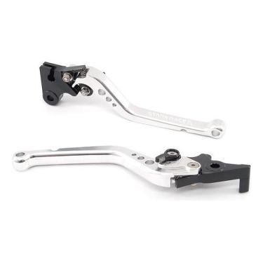 Imagem de Manete Esportivo Longo Stark Yamaha Ybr Factor 125 Lona - Stark Race, 