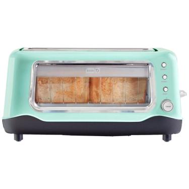 Imagem de Torradeira, com 2 fatias, 1100W, verde agua, claro, claro, 110v, DASH DVTS501, Verde claro