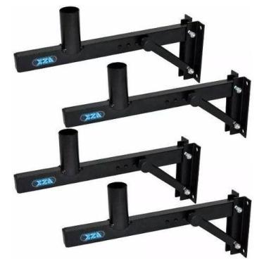 Imagem de Kit 4 Suportes De Parede Para Caixa De Som Acústica Ch4 Ask