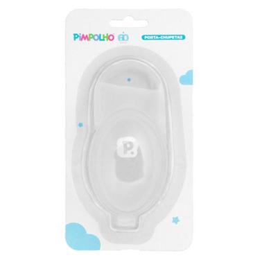 Imagem de Porta Chupeta com Alça Translucido Pimpolho 98591