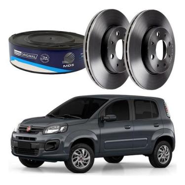 Imagem de Disco Freio Dianteiro Uno 1.0 1.3 2017 A 2018 - MDS