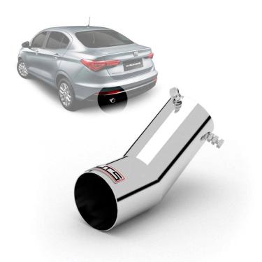 Imagem de Ponteira De Escapamento Esportivo Outs Cronos Inox Pop