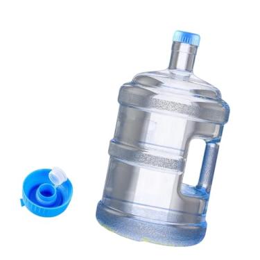 Imagem de Deevoka Distribuidor de água Bottle Water Jug reutilizável com alça o recipiente claro balde de água engarrafada para acampamento ao ar livre cozinha, 11.3 L