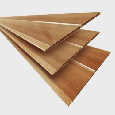 Imagem de Kit 5 Caixas com 30 M² Forro de Pvc Polifort 8mm X 20cm X 3m m² Nogueira