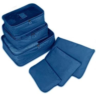 Imagem de Necessaire Moderna Viagem Unissex Perfeita Para Organização
