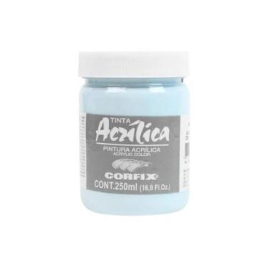 Imagem de Tinta Acrílica 250ml G1 70 Azul Real Corfix, 070 - AZUL REAL