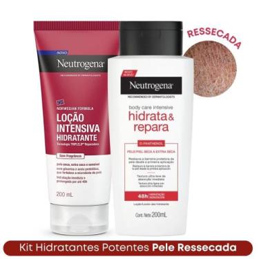 Imagem de Kit Loção Corporal Norwegian SEM Fragrância 200ml + Creme Hidrata e Re