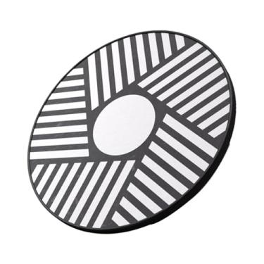 Imagem de UGPLM Placa redonda da prancha de balanço de balanço para crianças adultos, ginásio de casa física de ioga sensorial para exercício de estabilidade de mesa, Style E