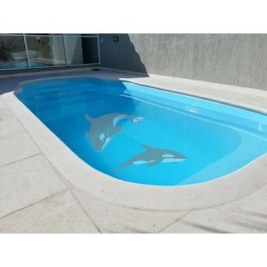 Imagem de Adesivos Para Fundo De Piscinas Baleia B02 + Selante 150g - Lene Adesi