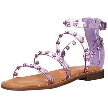 Imagem de Steve Madden Sandália infantil unissex Jtravel, Roxa, 5 Big Kid