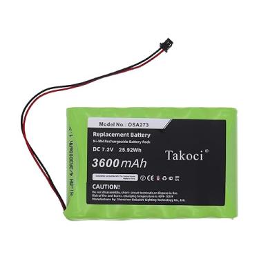 Imagem de Youejoeq Bateria de substituição 3600mAh OSA273 BH7236-SS 17000145 para sistemas de alarme sem fio ADT SCW9057G-433 Impassa DSC Impassa SCW9055 SCW9057 Sistema de segurança sem fio bidirecional