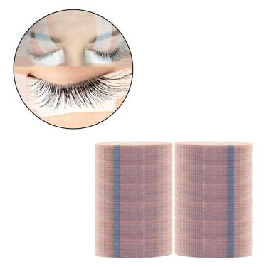 Imagem de 12 Rolos Fita Microporosa Extensão Cílios Profissional Rosa