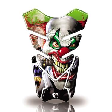 Imagem de Protetor De Tanque Adesivo Moto Honda Yamaha Suzuki Palhaço Coringa Vermelho