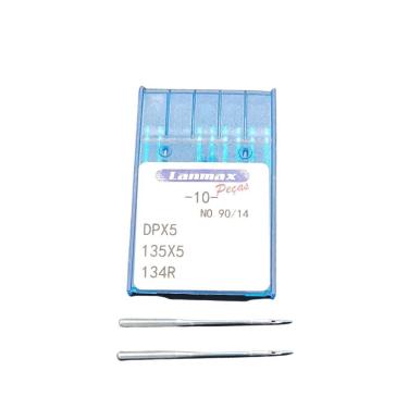 Imagem de Agulha Cabo Grosso Dpx5 Para Maquina De Costura Reta Industrial Numero 14