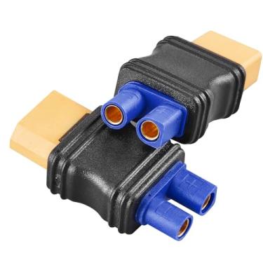 Imagem de ZHOFONET Conector Macho Xt60 Para Fêmea Ec3, 2 Conectores Moldados Por Injeção Xt60-Ec3, Adaptador De Bateria Rc Drone Lipo Micro Fpv.